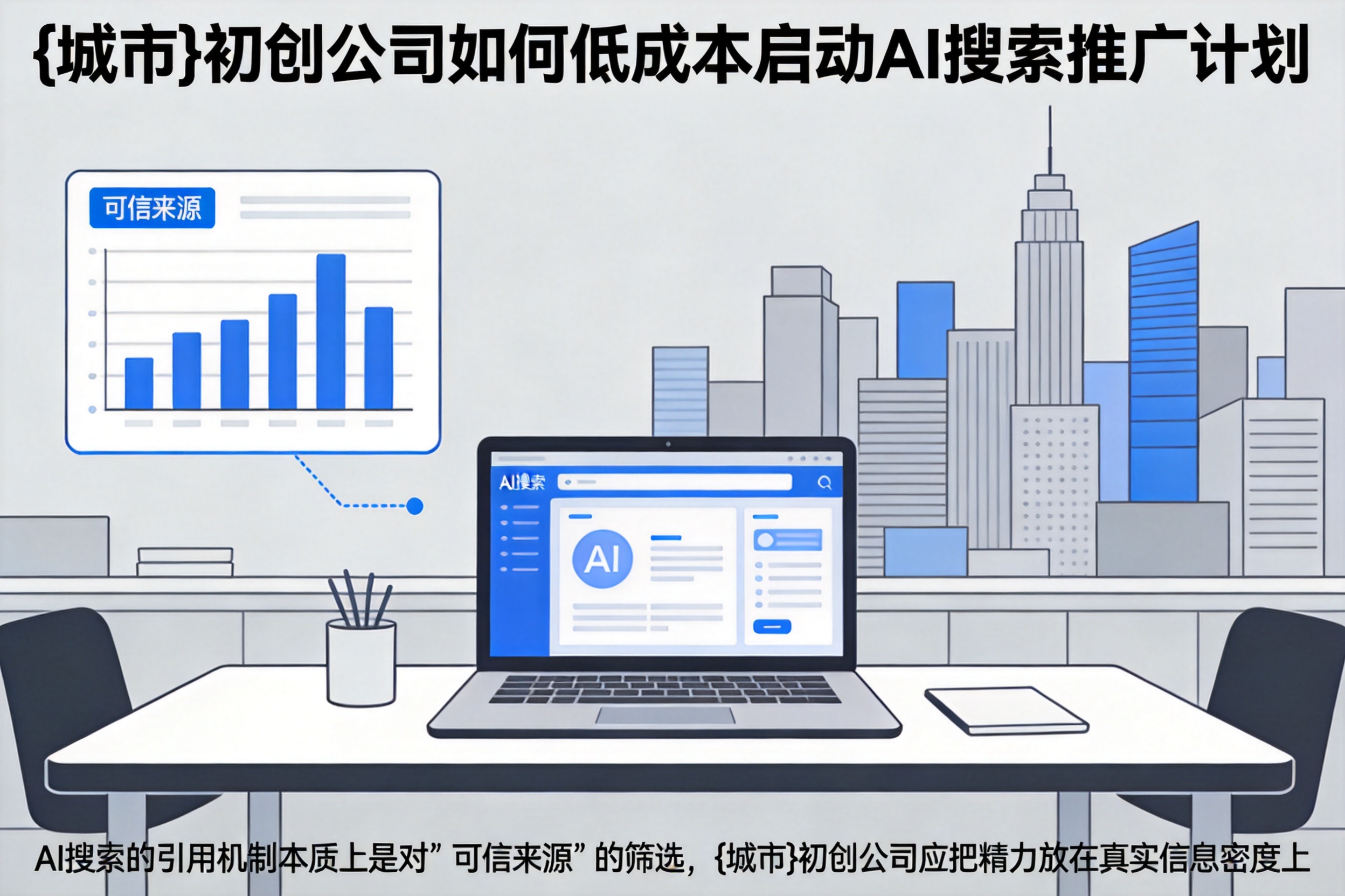 蓬江初创公司如何低成本启动AI搜索推广计划